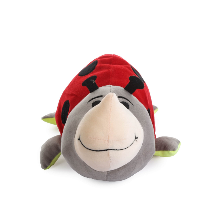 HILIFE Flippo Plushies Reversible laddy Bug & Caterpillar Soft Toy- Height 40 cm