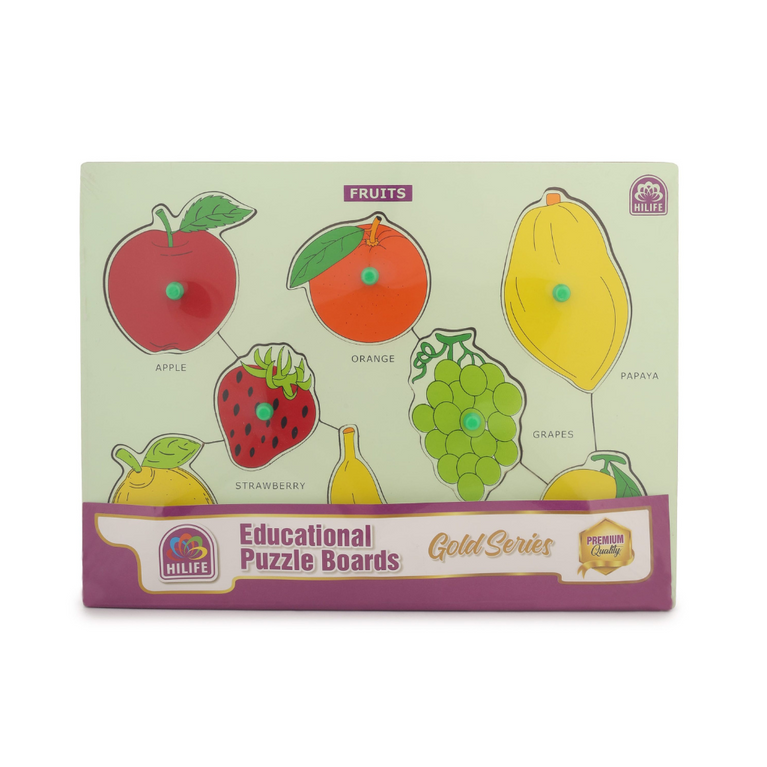 HLF08 FRUIT KNOBBED PUZZLE