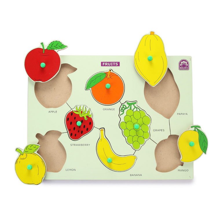 HLF08 FRUIT KNOBBED PUZZLE