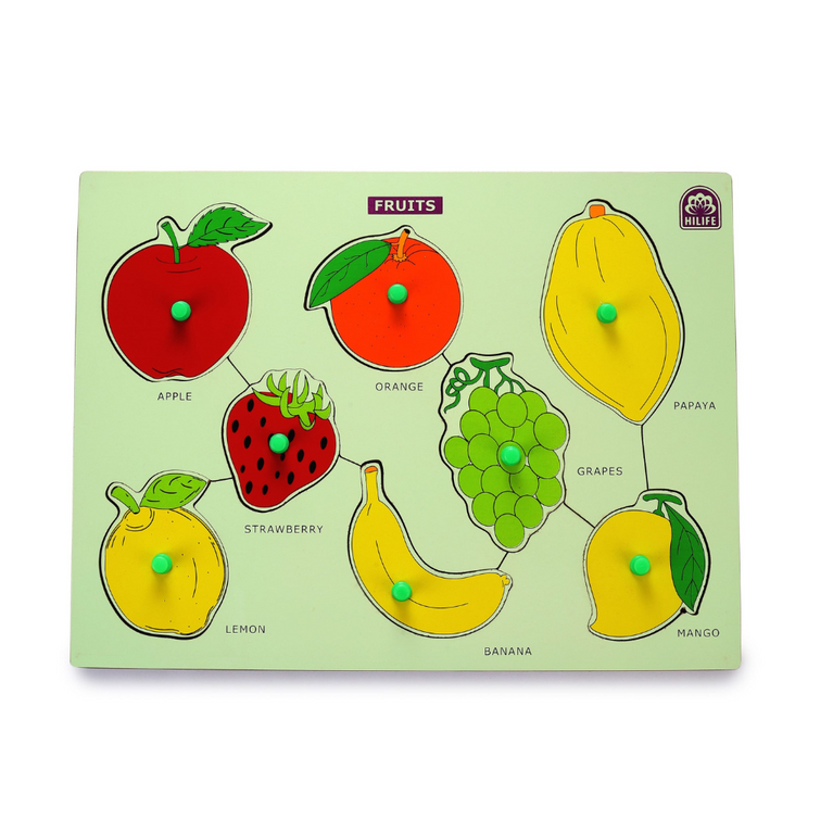 HLF08 FRUIT KNOBBED PUZZLE