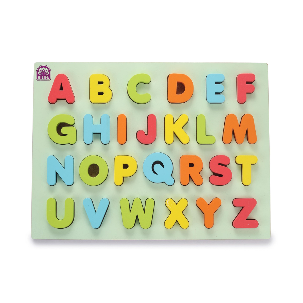 HLF ENGLISH ALPHABET RAISED PUZZLE-UPPERC