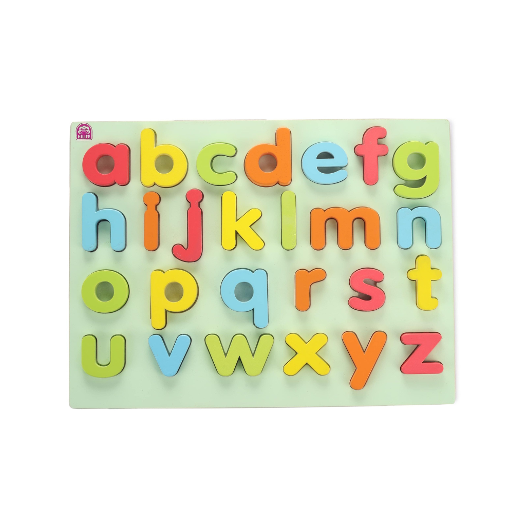 HLF15 ENGLISH ALPHABET RAISED PUZZLE-LOWERC