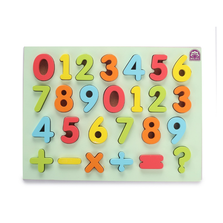 HLF17 NUMBER RAISED PUZZLE