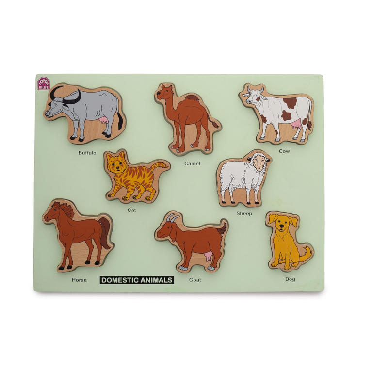 HLF22 DOMESTIC ANIMAL RAISED PUZZLE