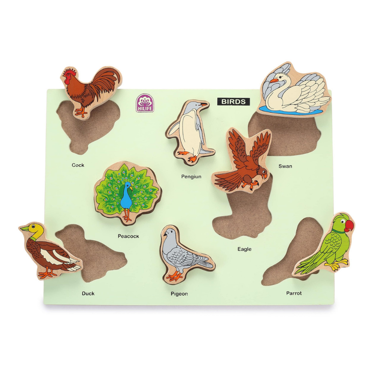 HLF23 BIRD RAISED PUZZLE