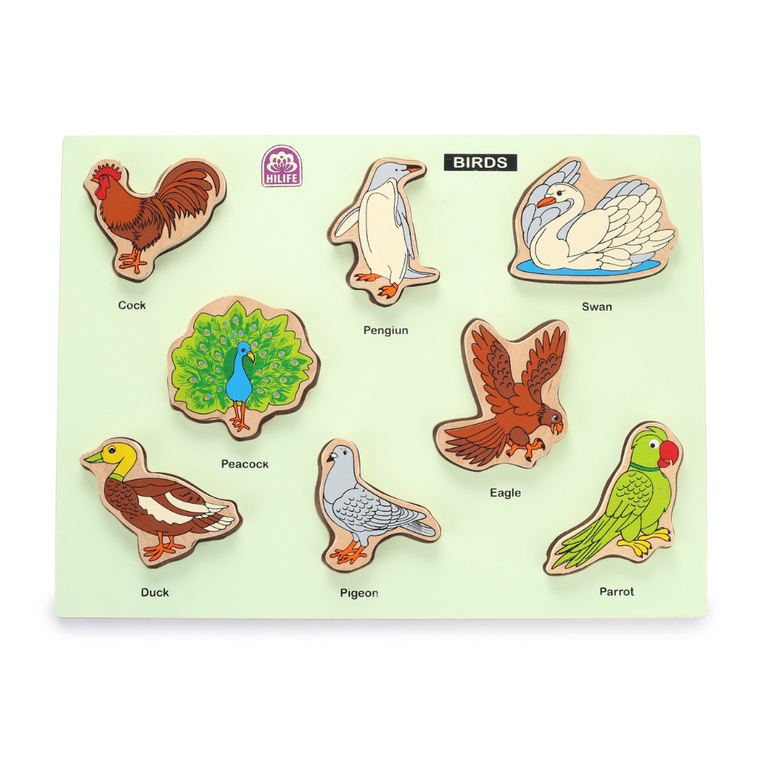 HLF23 BIRD RAISED PUZZLE