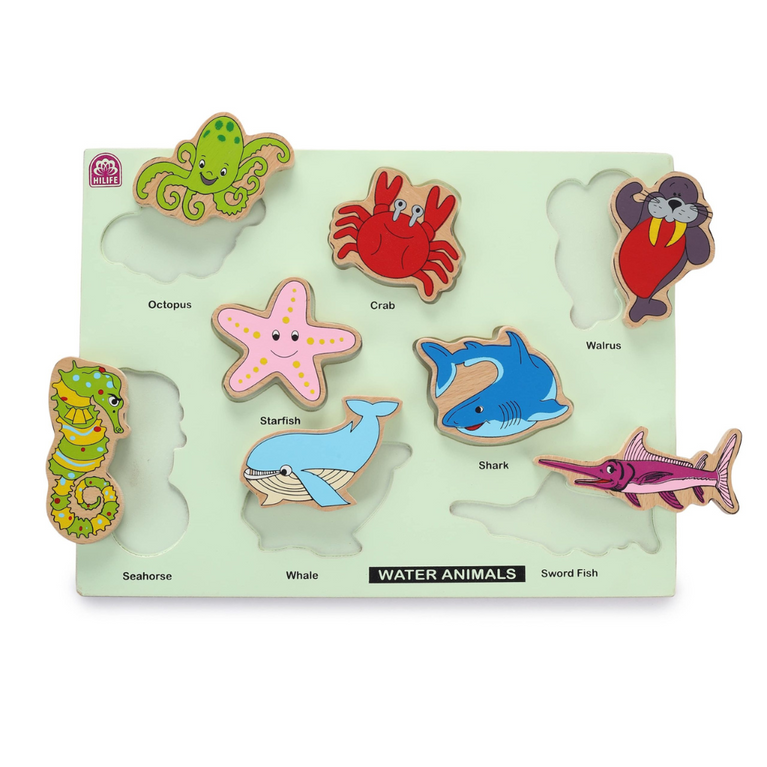 HLF24 SEA ANIMAL RAISED PUZZLE