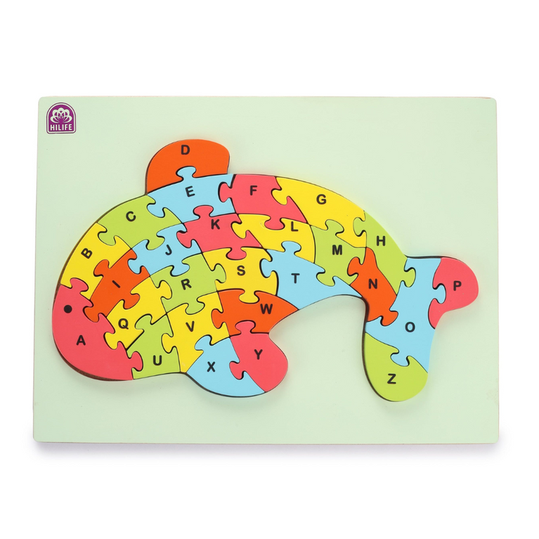 HLF25 ALPHABET FISH PUZZLE