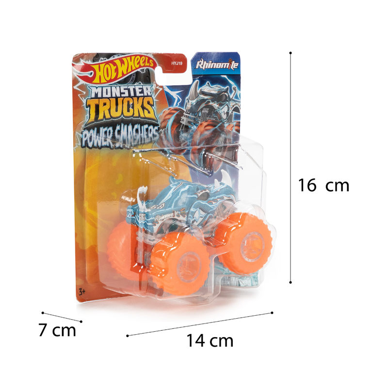 Hot Wheels - Monster Trucks Power Smashers - Rhinomite - HYJ19-955B
