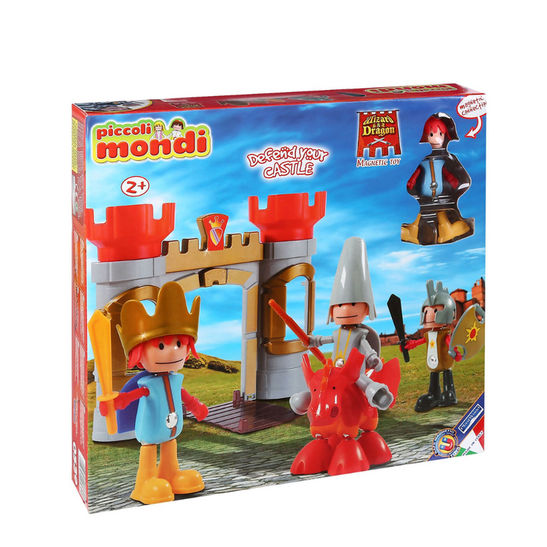 Piccoli Mondi Wizard & Dragon Playset