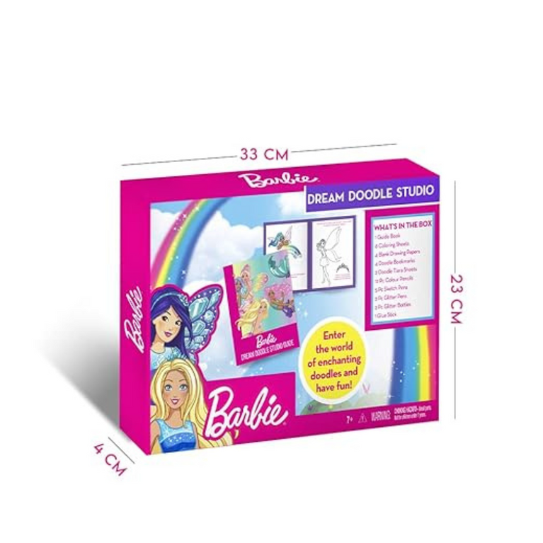 Barbie Dream Doodle Studio - Doodle Activity Kit for Kids Age 7 Years & Above