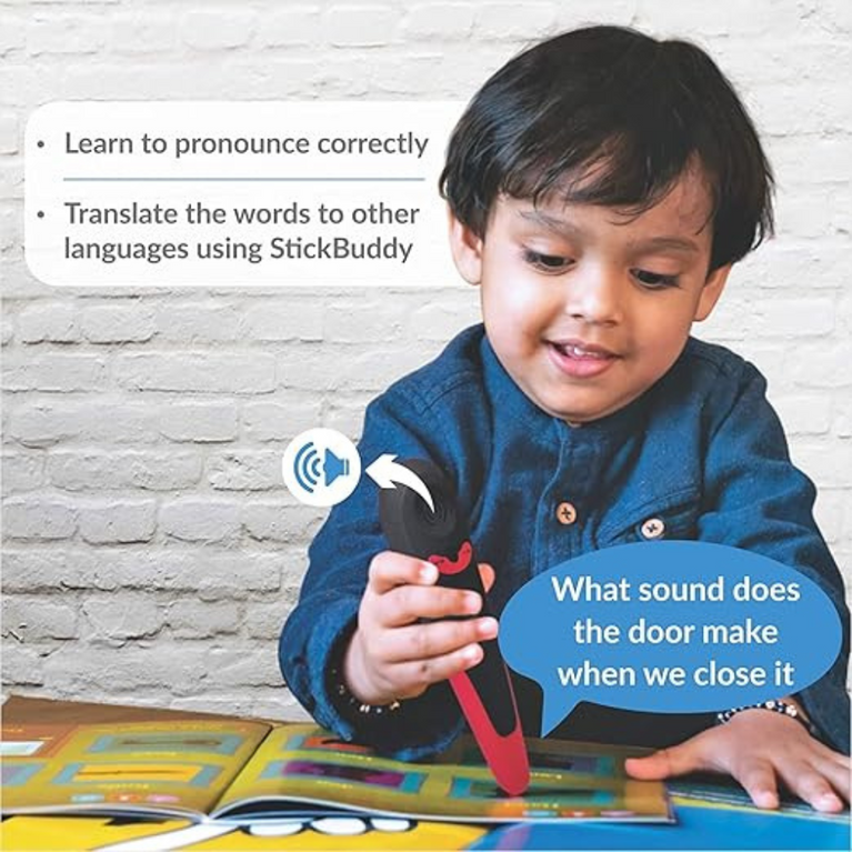 goDiscover- Interactive Smart Book with Talking Pen (Set of 9 Books) Fun Educational Toy for Kids.