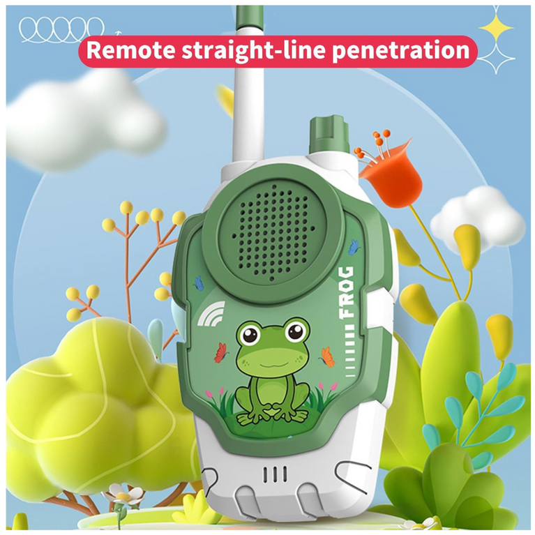 Ninos Worlds Fun Walkie Talkie Toy for Kids Battery Operated Long Range Phone Toy 3+years