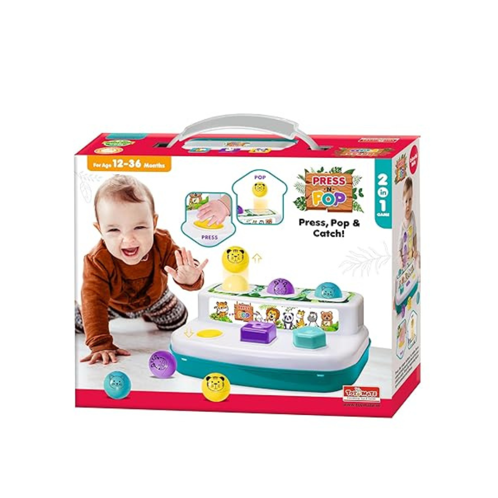 Press N Pop and catch of TOYMATE for 1 year+