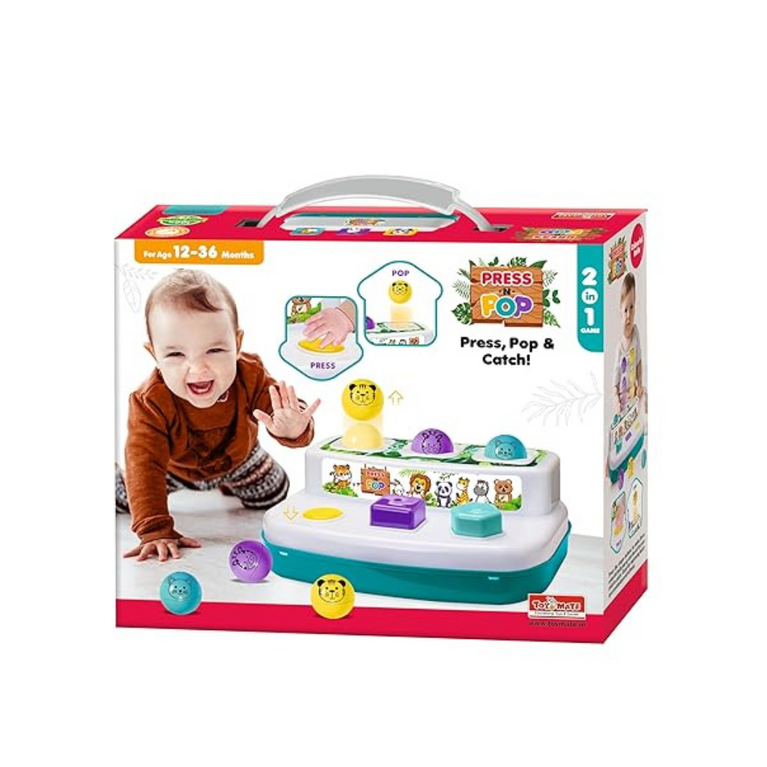 Press N Pop and catch of TOYMATE for 1 year+
