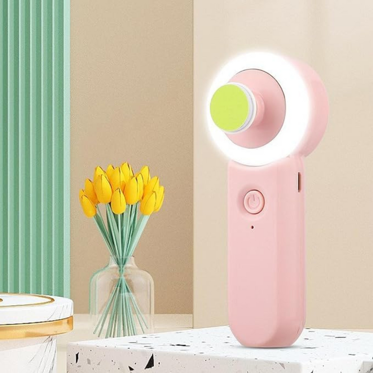 Ninos Worlds Baby Nail Grinder with LED & 6 Heads
