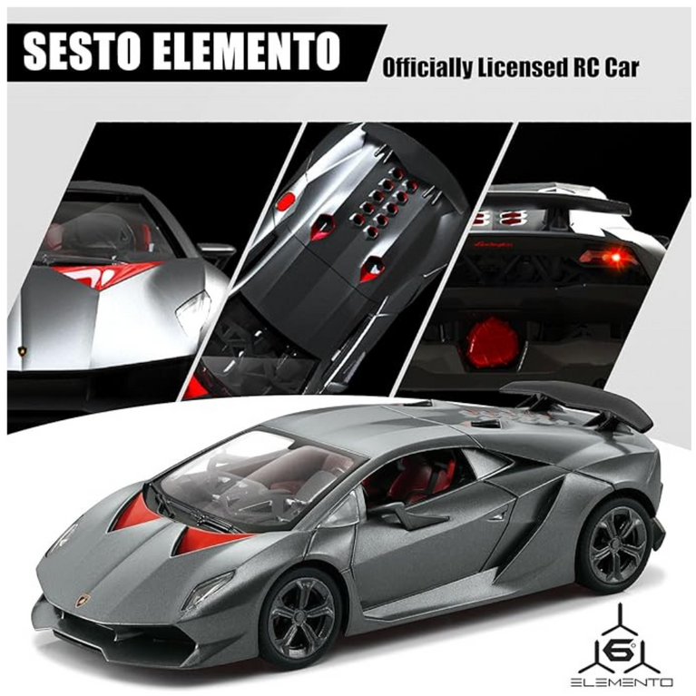 Lamborghini RC Model Car 1:18 Scale with Full Function Working LED Head & Tail Lights