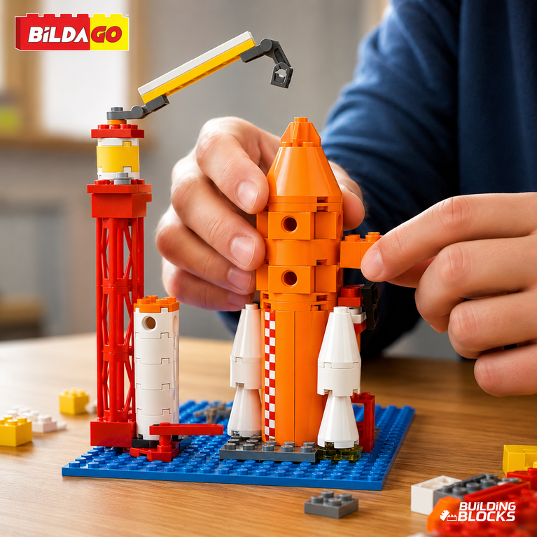 Bildago 3 in 1 Stellar Rocket Launcher 98 Pieces - SP13427