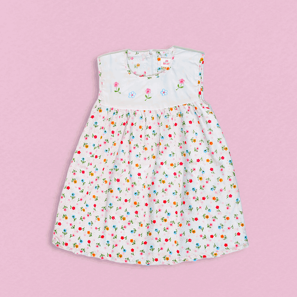 LH-S/L COTTON FROCK