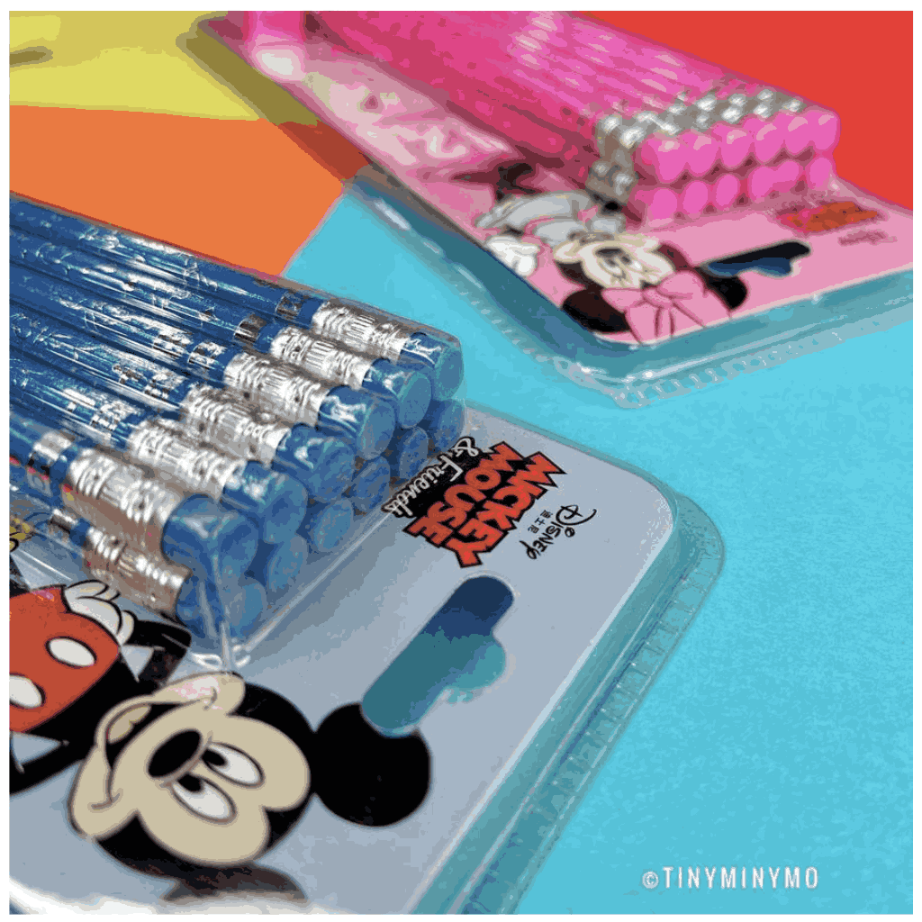 Mickey Mouse Pencil Set with Shapner