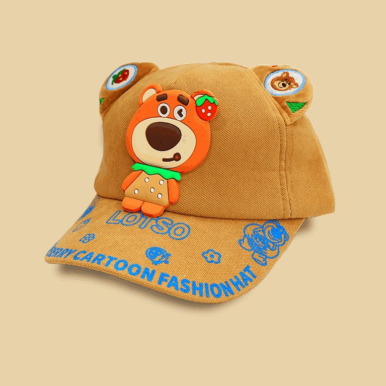 NS-STRAWBERY BEAR CAP