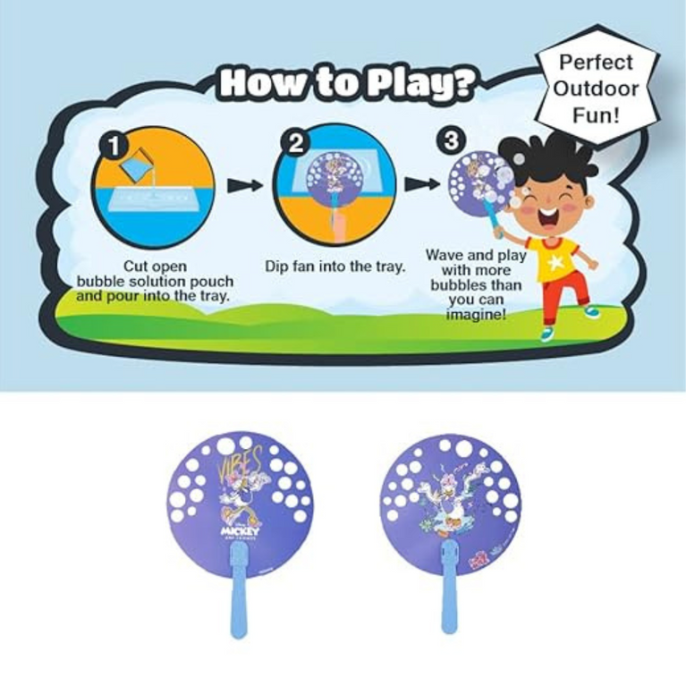 Bubble Magic- FanBubs Daisy Duck Theme For Kids 3 Years and Above