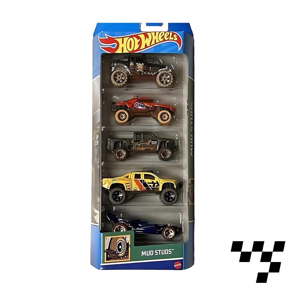 Hot wheels-Mud Stud  Car Set
