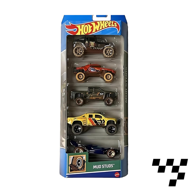 Hot wheels-Mud Stud  Car Set