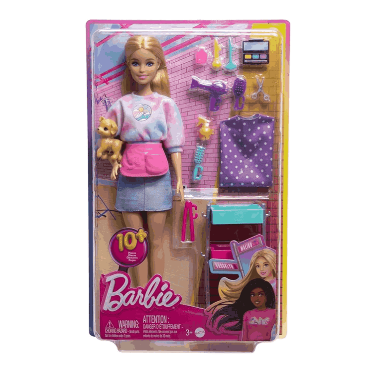 BARBIE-HAIR STYLE DOLL SET