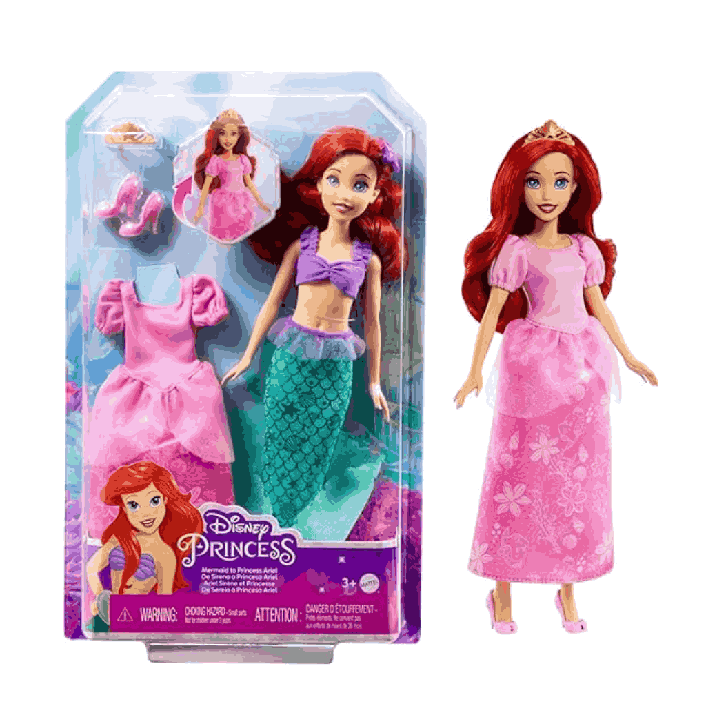 MERMAID ACCESSORIES DOLL SET