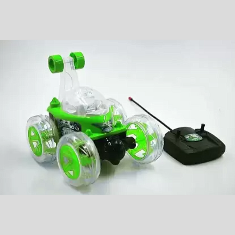 RC Stunt Vehicle 360° Rotating Rolling Car with Lights and Music