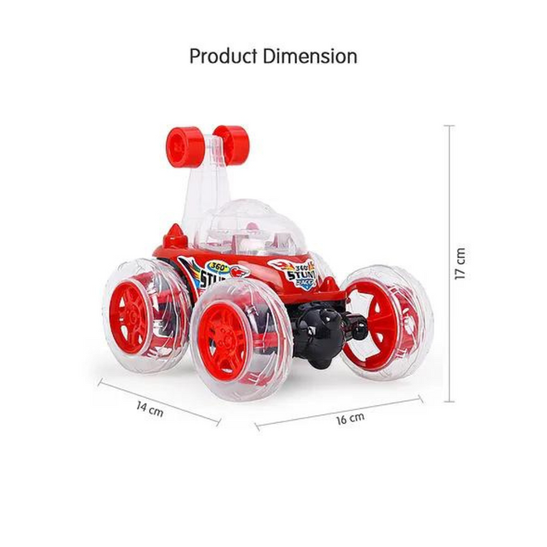 RC Stunt Vehicle 360° Rotating Rolling Car with Lights and Music