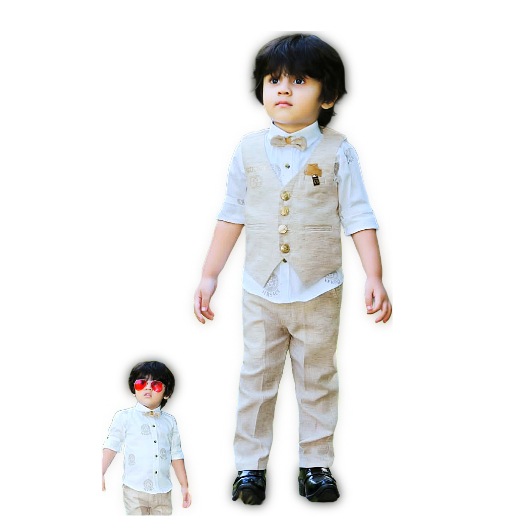 GOI-BOYS WAIST COAT SET 1986