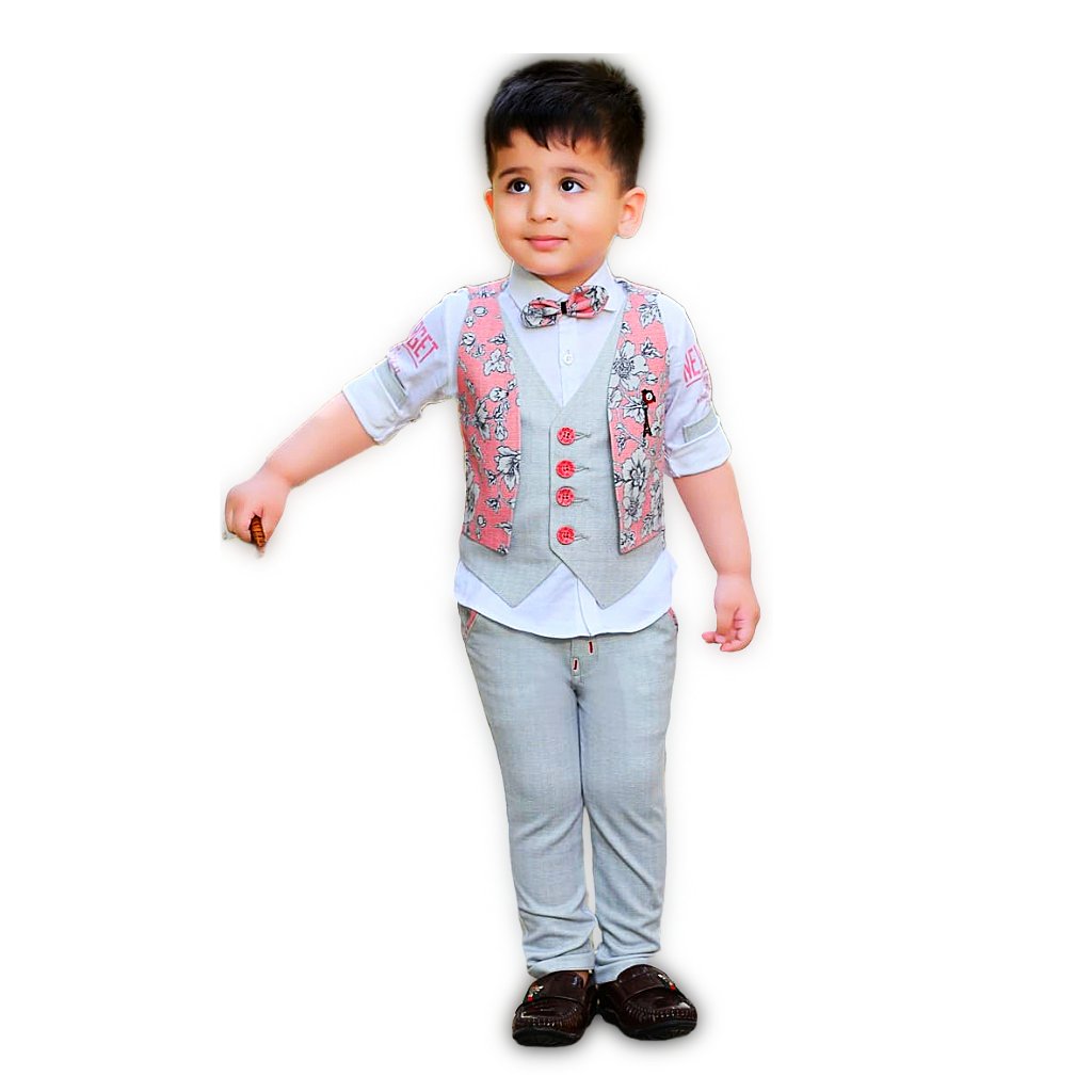 GOI-BOYS WAIST COAT SET 1830