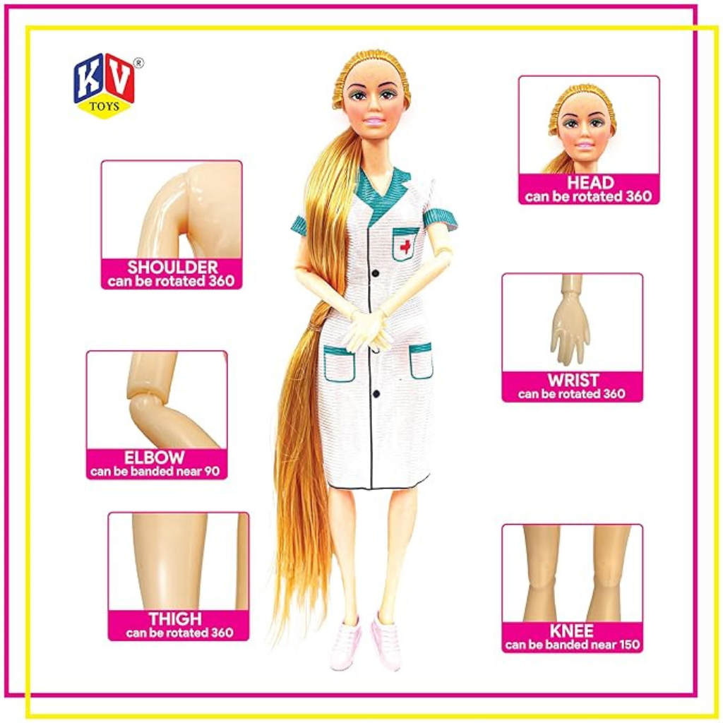 KV-NURSE'S STYLE DOLL SET