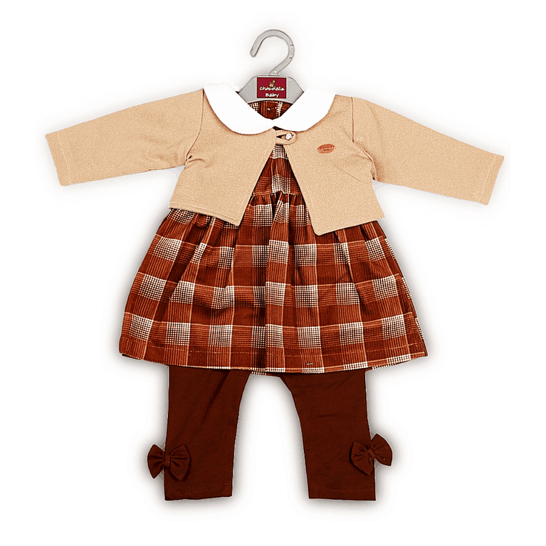 CB-F/S INFANT DRESS BLAZER SET 3222