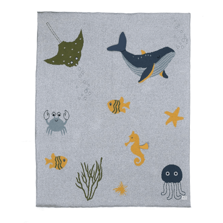 PLUCHI-BABY BLANKET WONDER OF THE SEA