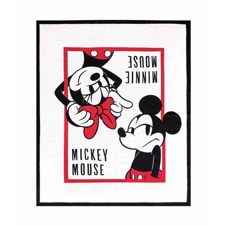 PLUCHI-AC BLANKET CLASSIC & MINNIE