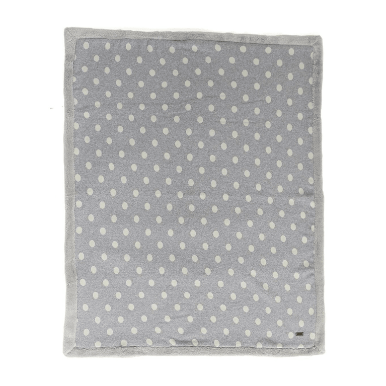 PLUCHI-BABY BLANKET DOTS PRINT