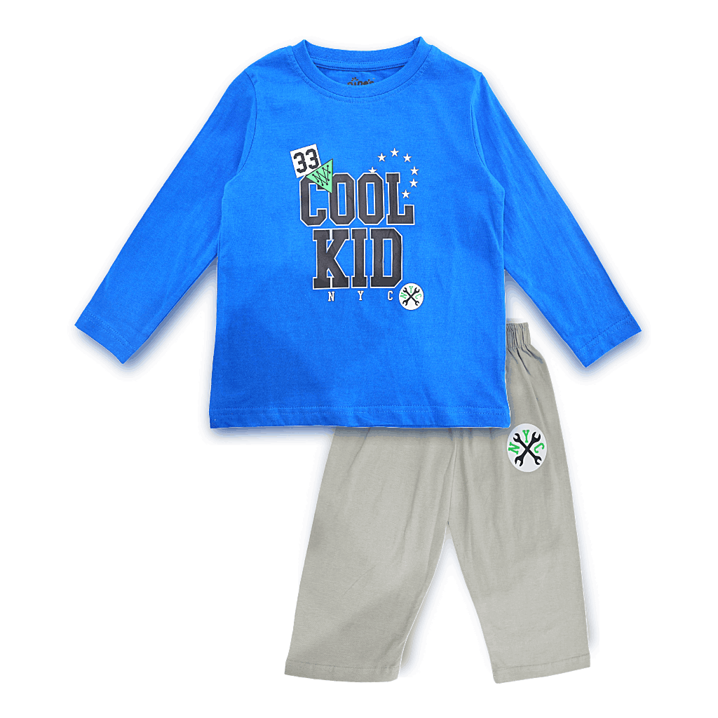 NINOS-F/S BOYS SET COOL KID