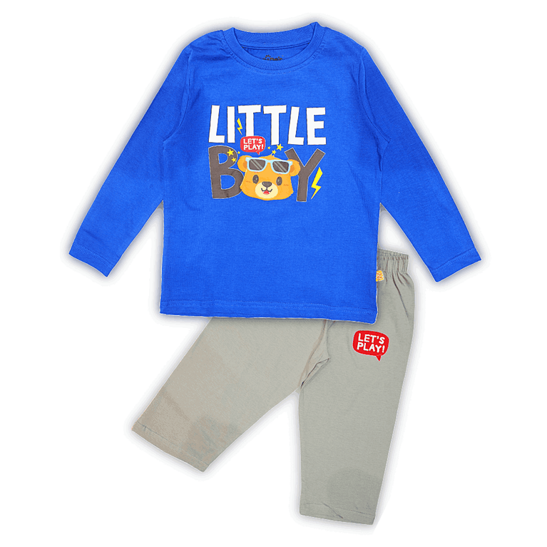 NINOS-F/S BOYS SET LITTLE BOY