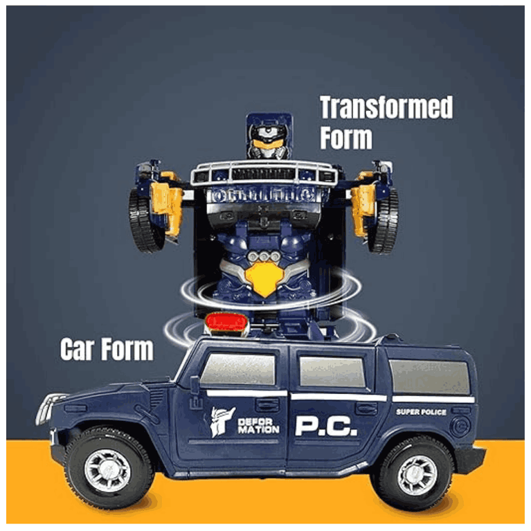 LUMO-ROBOT POLICE CAR 8811