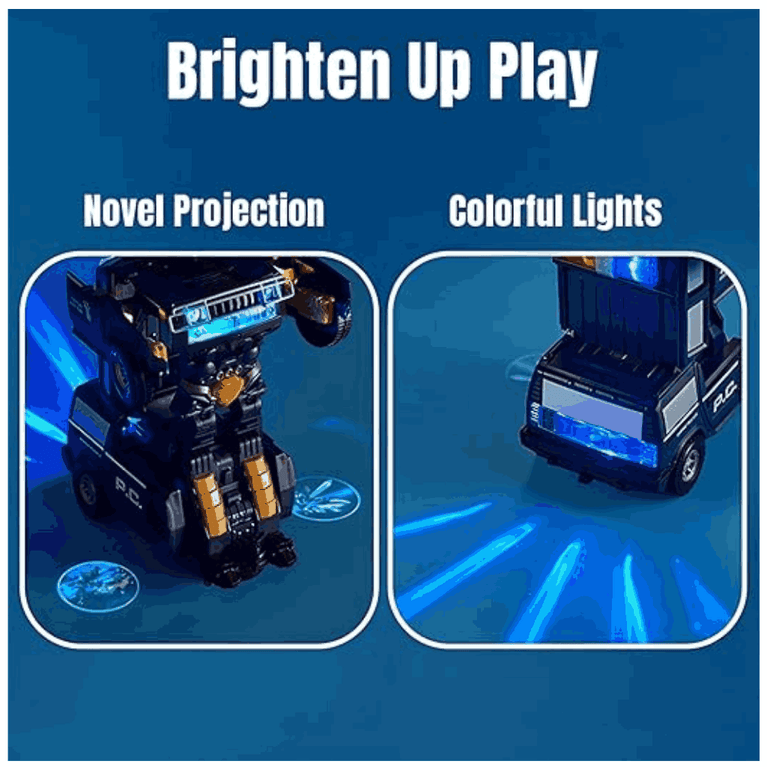 LUMO-ROBOT POLICE CAR 8811