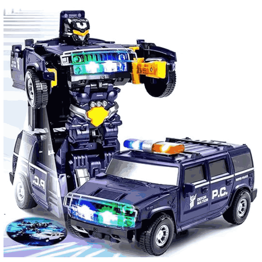 LUMO-ROBOT POLICE CAR 8811