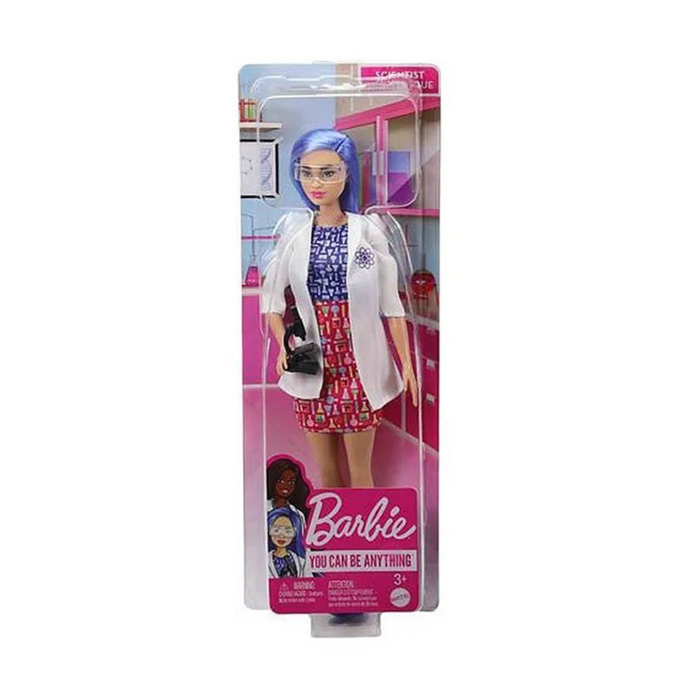 Barbie Scientist Doll, Lab Coat & Flats, Microscope Accessory - Height 30.4 cm