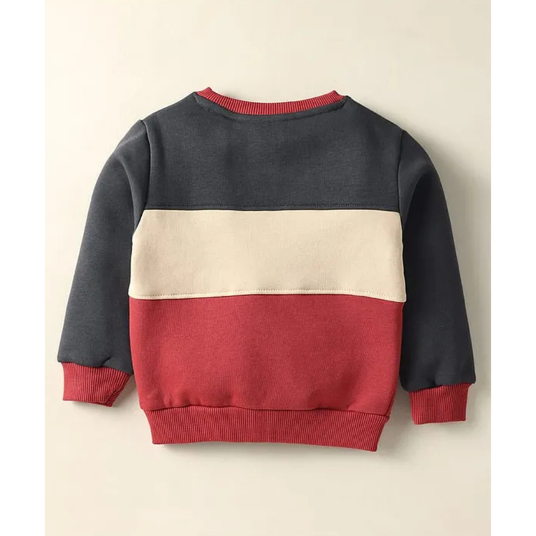 CUCUMBER- Fleece Knit Full Sleeves T-Shirt & Lounge Pant Set With Text Print