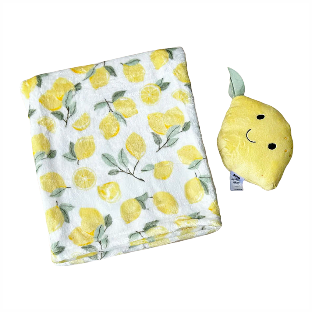 LH-HUDSONBABY BLANKET LEMON