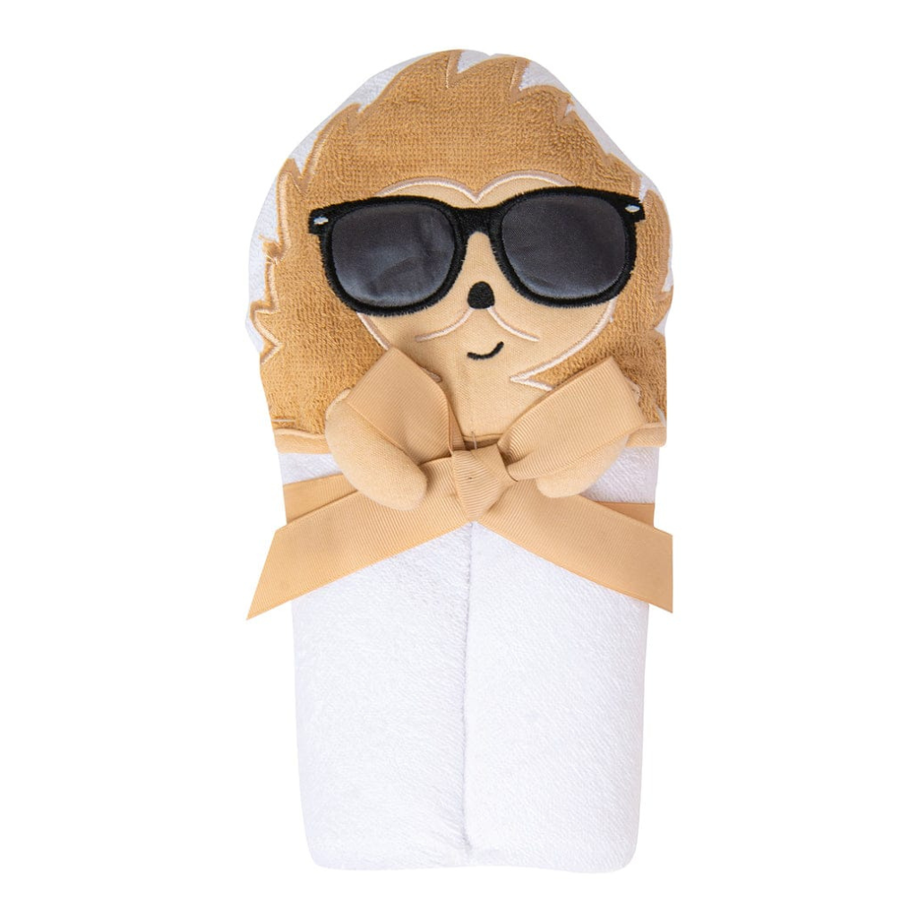 LH-BABY HOODED TOWEL TIGER