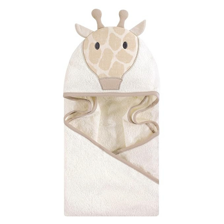 LH-BABY HOODED TOWEL ZIRRAF