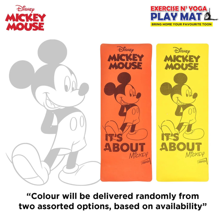 SKOODLE Kids Mickey Mouse Printed Anti Slip Mat